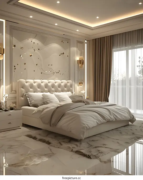 European luxury bedroom