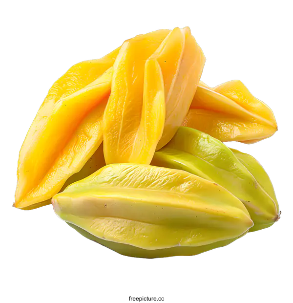 [Transparent Background PNG]Carambola, Averrhoa carambola