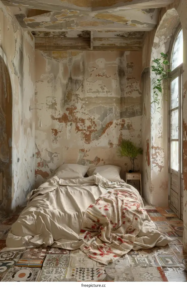 Abandoned Room: Vintage and Forgotten Interior