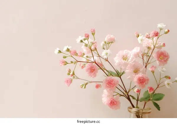 Beautiful Pink and White Flower Arrangement