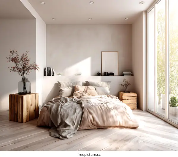 Modern Minimalist Bedroom Interior Design