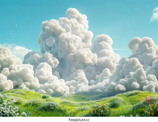 Fantasy cloudscape
