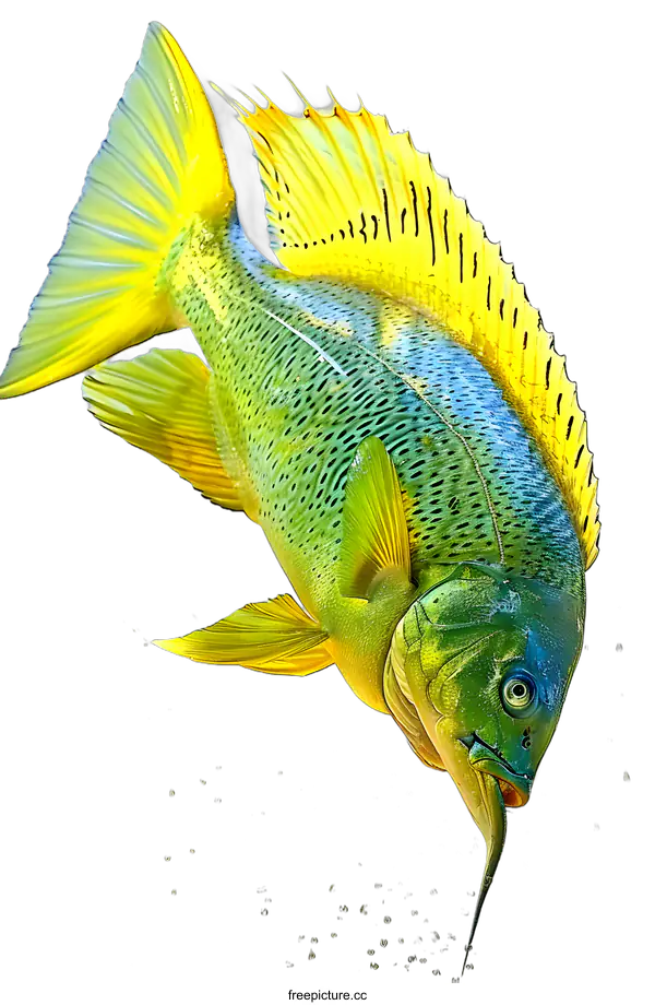 [Transparent Background PNG]Golden Fish Catching Bait