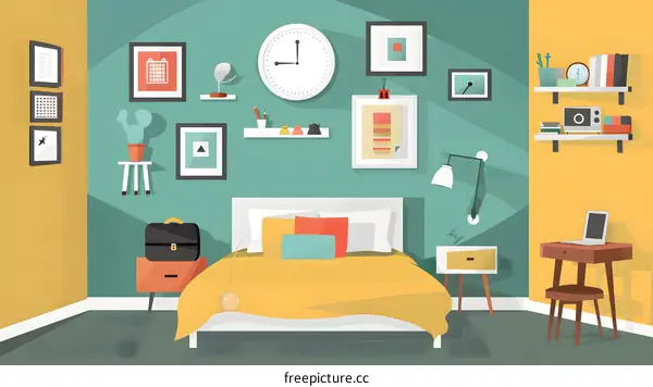 Modern Bedroom Interior Design with Minimalist Decor