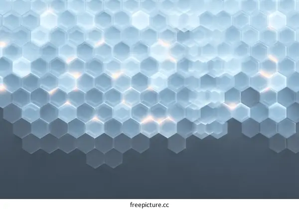 Abstract Geometric Hexagon Pattern Background