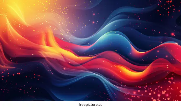 Elegant Gradient Liquid Wallpaper