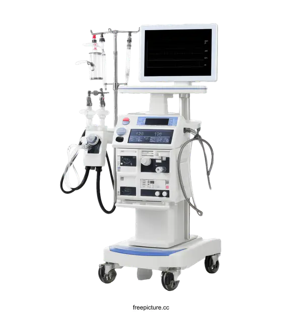 [Transparent Background PNG]Medical Dialysis Machine for Renal Failure Treatment