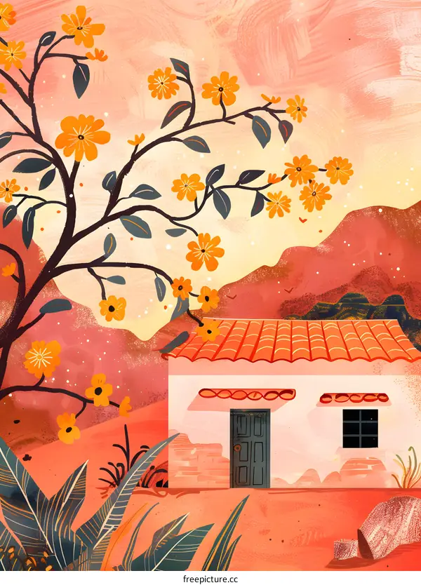 Orange Blossom Cottage in the Hills