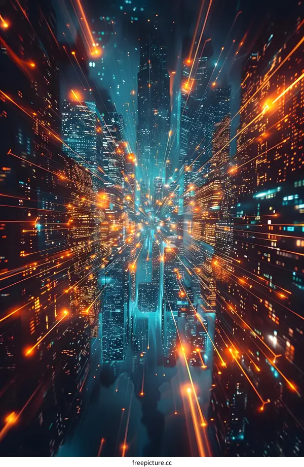 City Lights and Data Streams