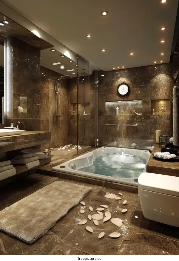 Luxurious Bathroom Interior Design