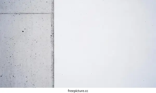 Contrast Concrete and Painted Wall Texture