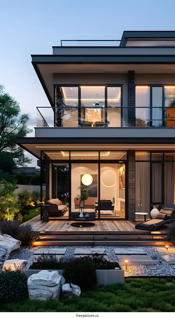 Modern style villa