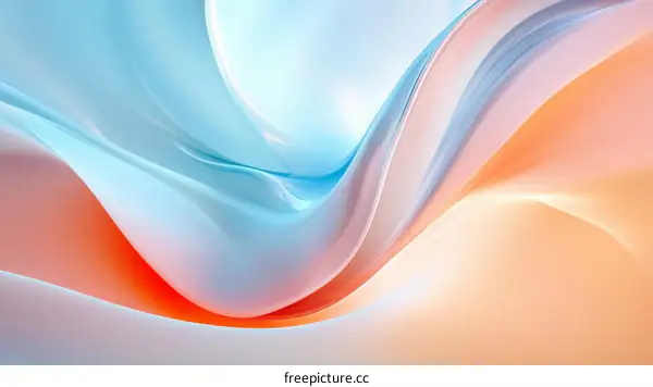 Abstract Flowing Colors