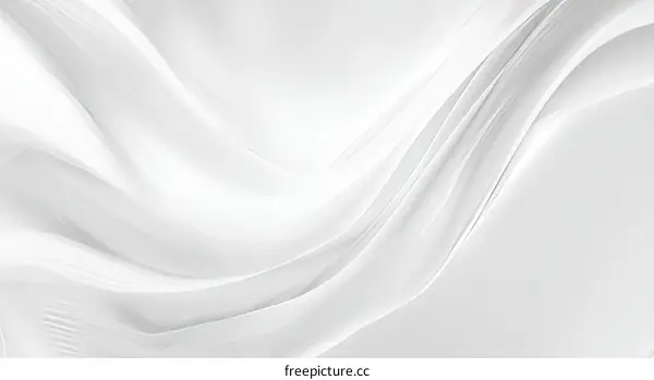 Elegant White Fabric Texture