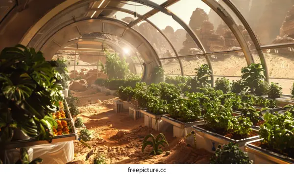 Farming on Mars: A Vision for the Future