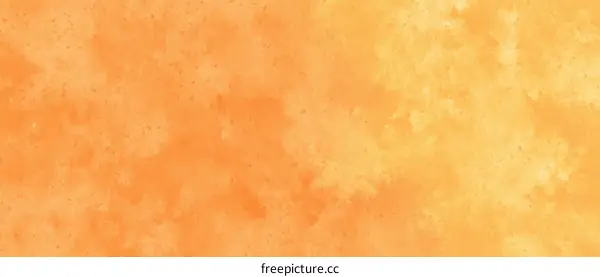 Abstract Watercolor Orange Gradient Background Design