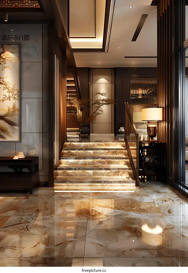Staircase and Foyer Design