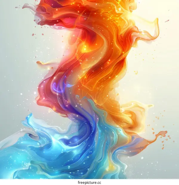 Lucky Clouds in Vibrant Colors