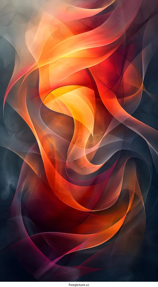 Colorful abstract painting