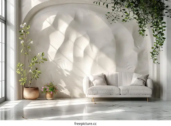 Modern Minimalist Living Room Interior Design