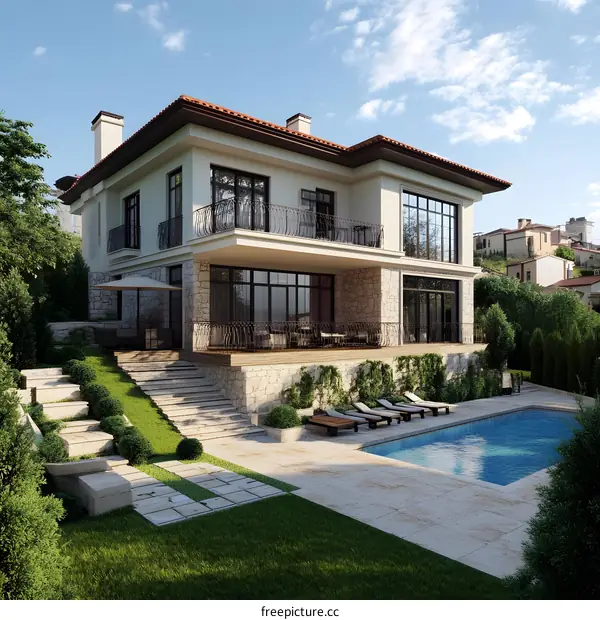 Modern House Design With Swimming Pool