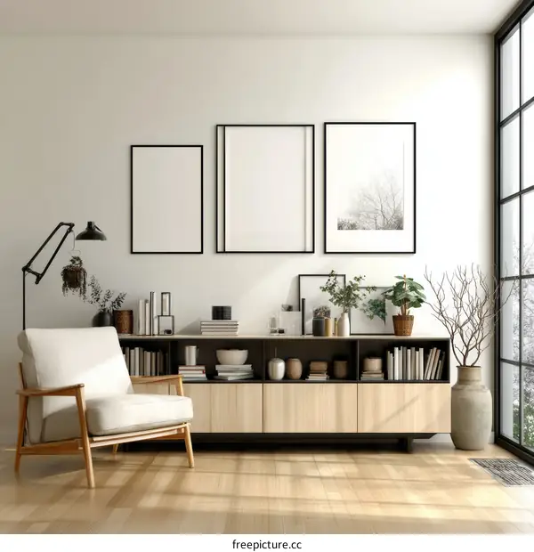 Modern Minimalist Living Room Interior Design