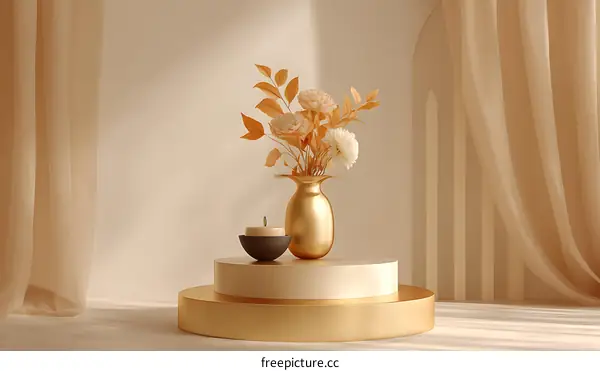 Elegant Autumnal Still Life Display