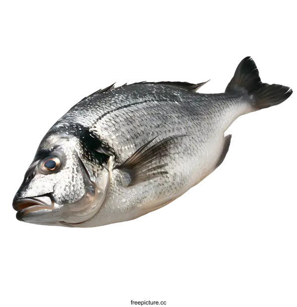 [Transparent Background PNG]Fresh Fish on White Background
