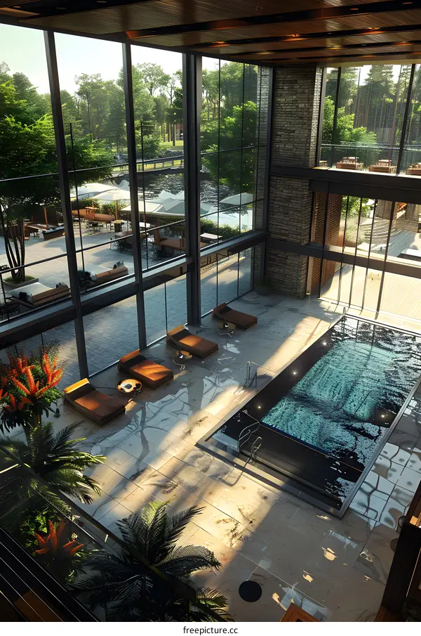 Indoor swimming pool