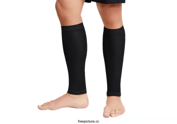 [Transparent Background PNG]Compression Leg Sleeves for Active Lifestyle