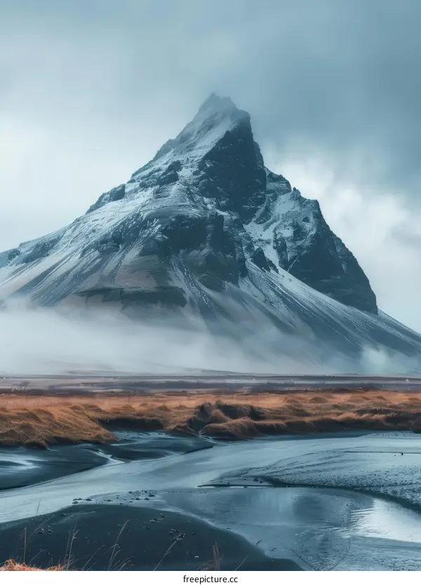 Kirkjufell Mountain in Iceland