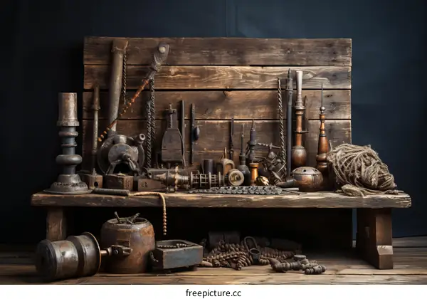 Antique Tools and Machinery Collection