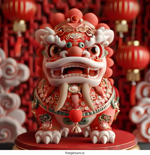 Chinese New Year Lion Dance