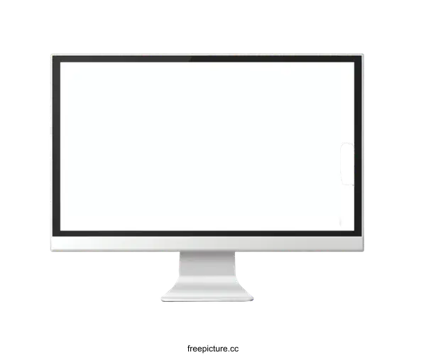 [Transparent Background PNG]Blank Computer Monitor Illustration
