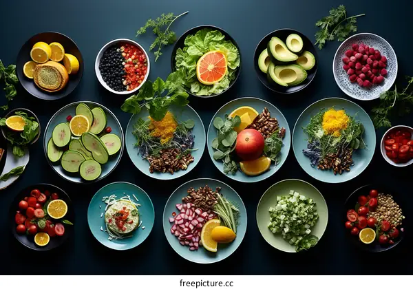 An Array of Appetizing and Wholesome Ingredients