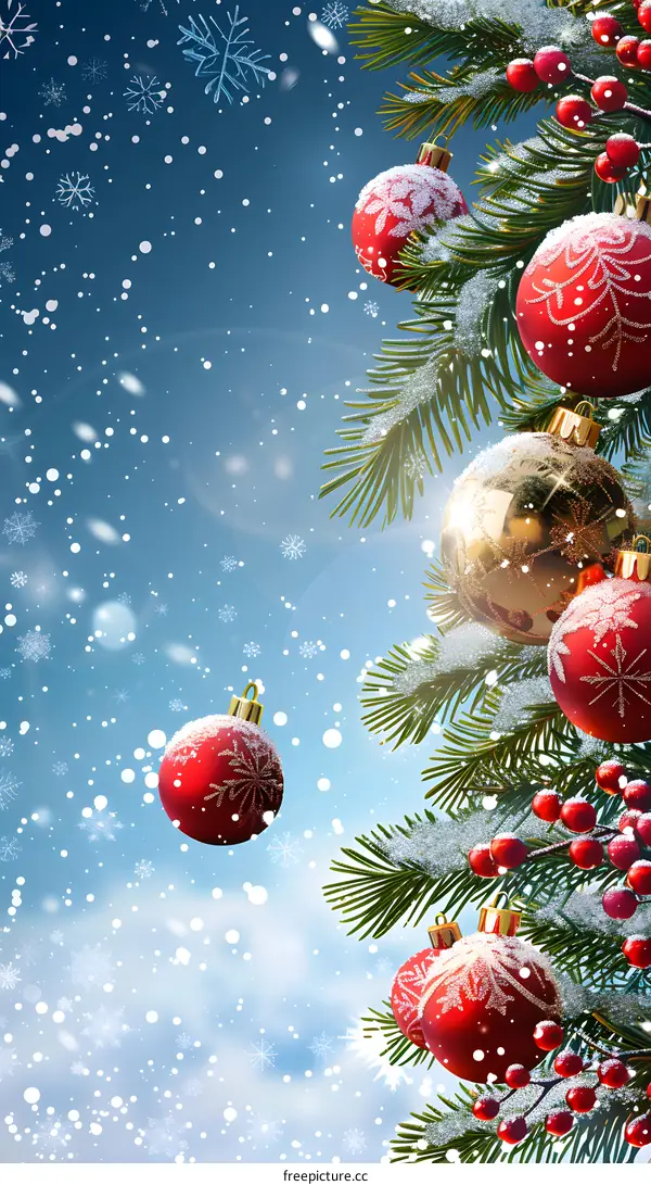 Christmas Tree With Ornaments