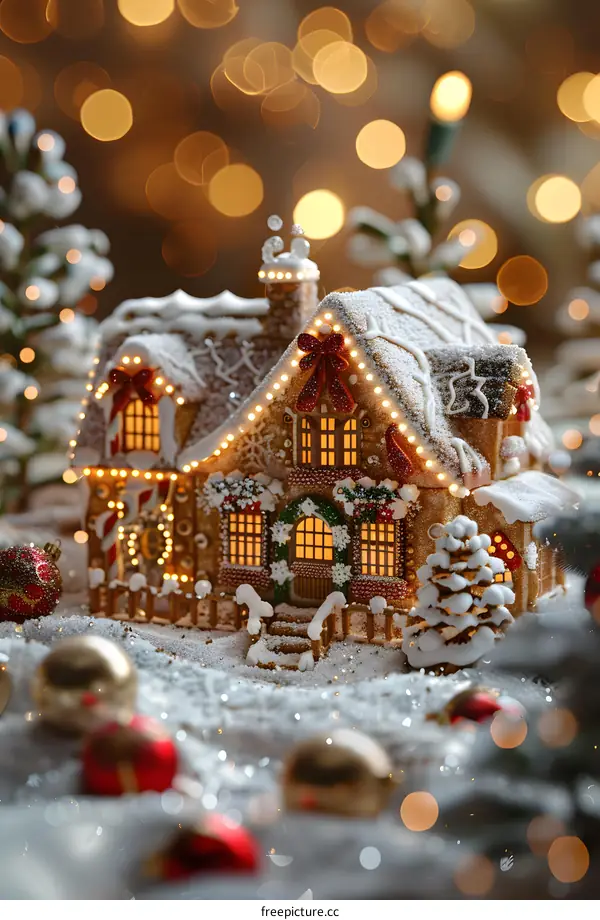 Christmas Gingerbread House