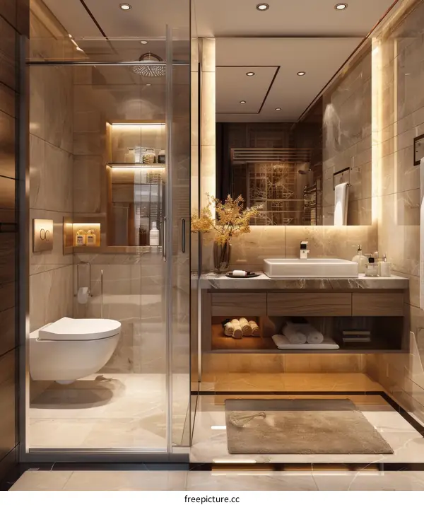 Modern Luxury Bathroom Interior Design