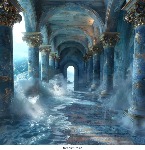 Lost City Underwater Ruins