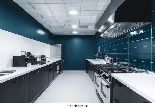 Modern Commercial Kitchen Design in Contemporary Style