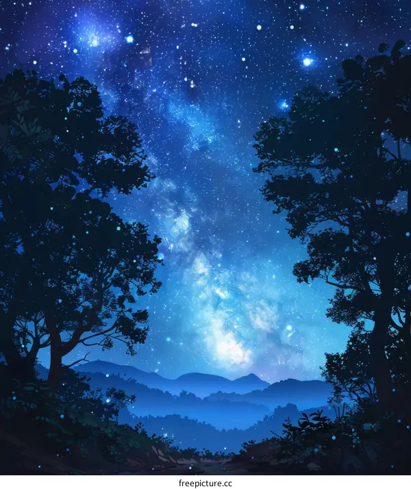 Starry Night Sky: A Mesmerizing Canvas of Celestial Wonders