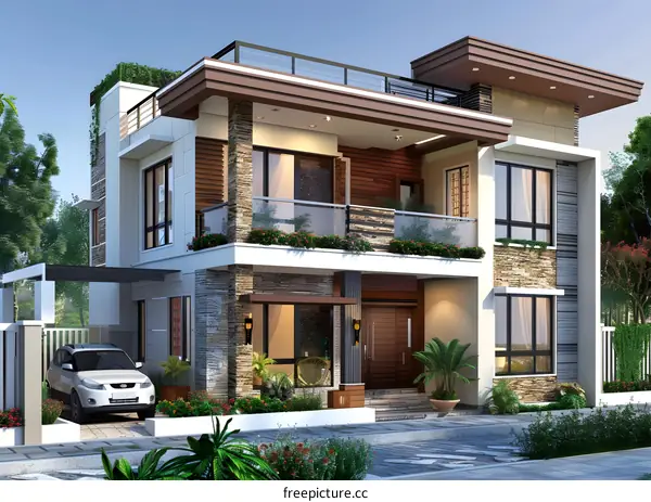 A modern style house