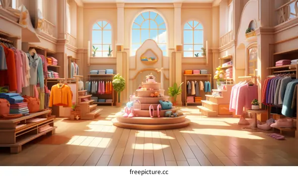 Boutique Clothing Store Interior Design