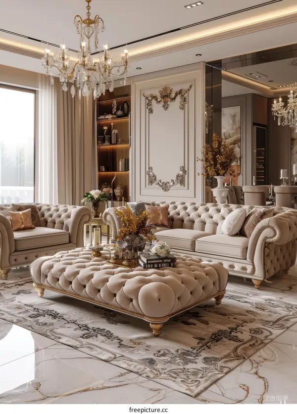 Luxurious Living Room Design