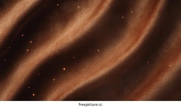 Abstract Texture of Brown Fabric