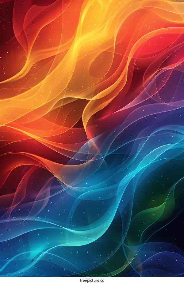 Colorful Flames