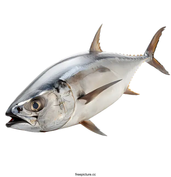 [Transparent Background PNG]Fresh Tuna Fish on White Background