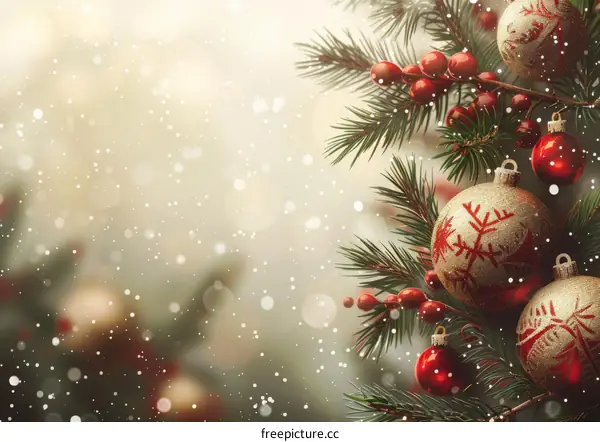 Sparkling Christmas Ornament