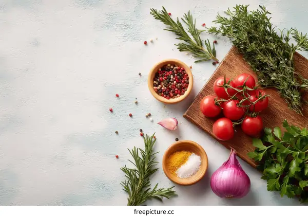 Fresh Food Ingredients and Herbs