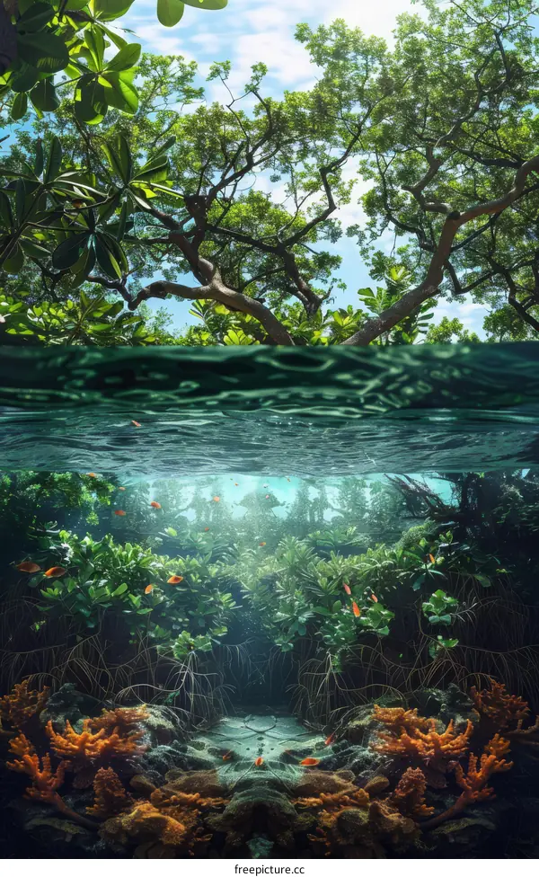 The beauty of the underwater world